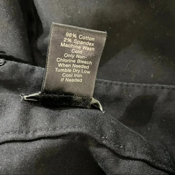 Ann Taylor 6 black business skirt with pockets - Picture 6 of 6